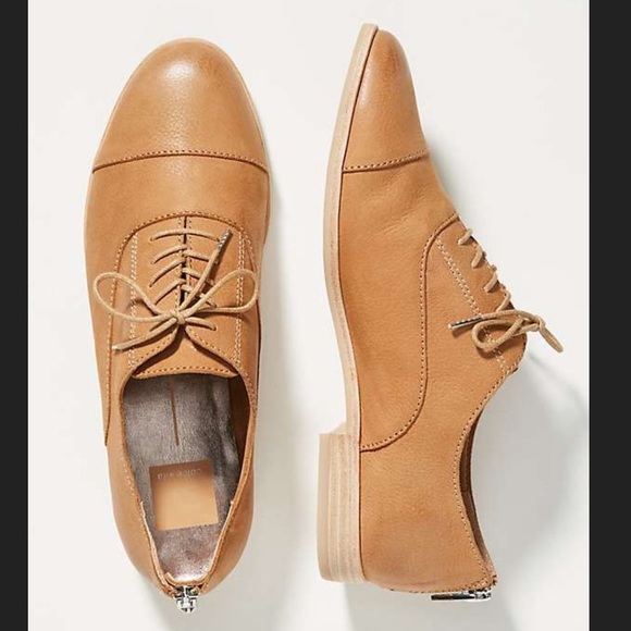 Dolce Vita Polo Lace Up Nubuck Oxford Brogues 6.5 Classic Preppy Academia - Picture 15 of 15